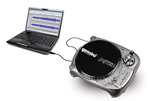 Gemini Classic USB DJ Turntable with Controls
