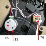 Metal Motor Turntable with 3 Speeds & Mount Holes