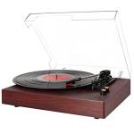 Wireless Bluetooth Record Player with Stereo Speakers