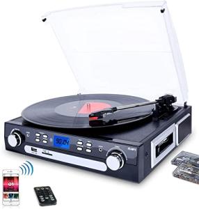 Bluetooth Vinyl Record Player with MP3 Encoding