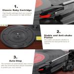 Wireless Bluetooth Record Player with Stereo Speakers