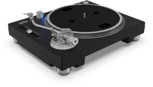 Gemini Grp-100 Belt Drive Usb Turntable 33/45 Blk