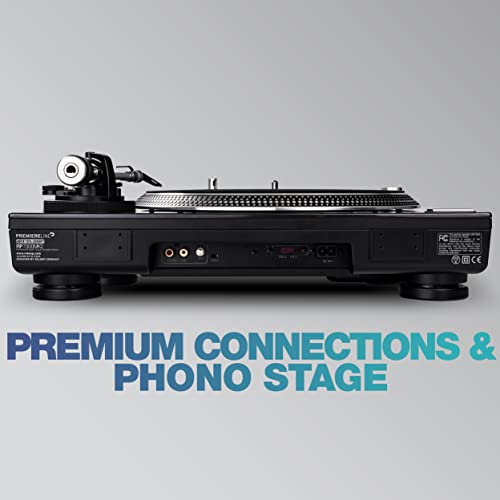 Reloop RP-7000 MK2 Professional Turntable System, Black