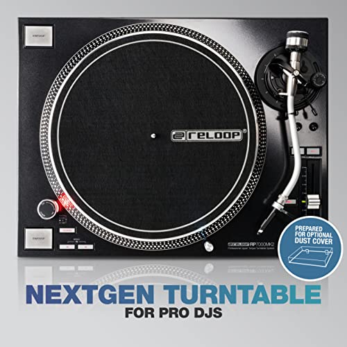 Reloop RP-7000 MK2 Professional Turntable System, Black
