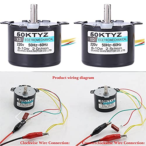 Rotisserie Turntable Motor – High Torque Geared (2.5RPM)