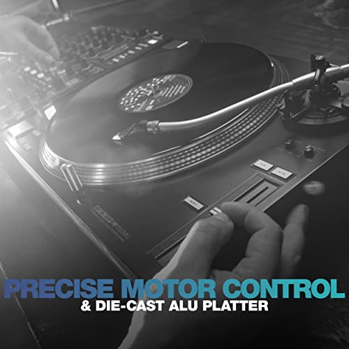 Reloop RP-7000 MK2 Professional Turntable System, Black