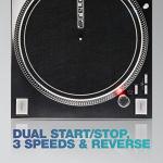 Reloop RP-7000 MK2 Professional Turntable System, Black