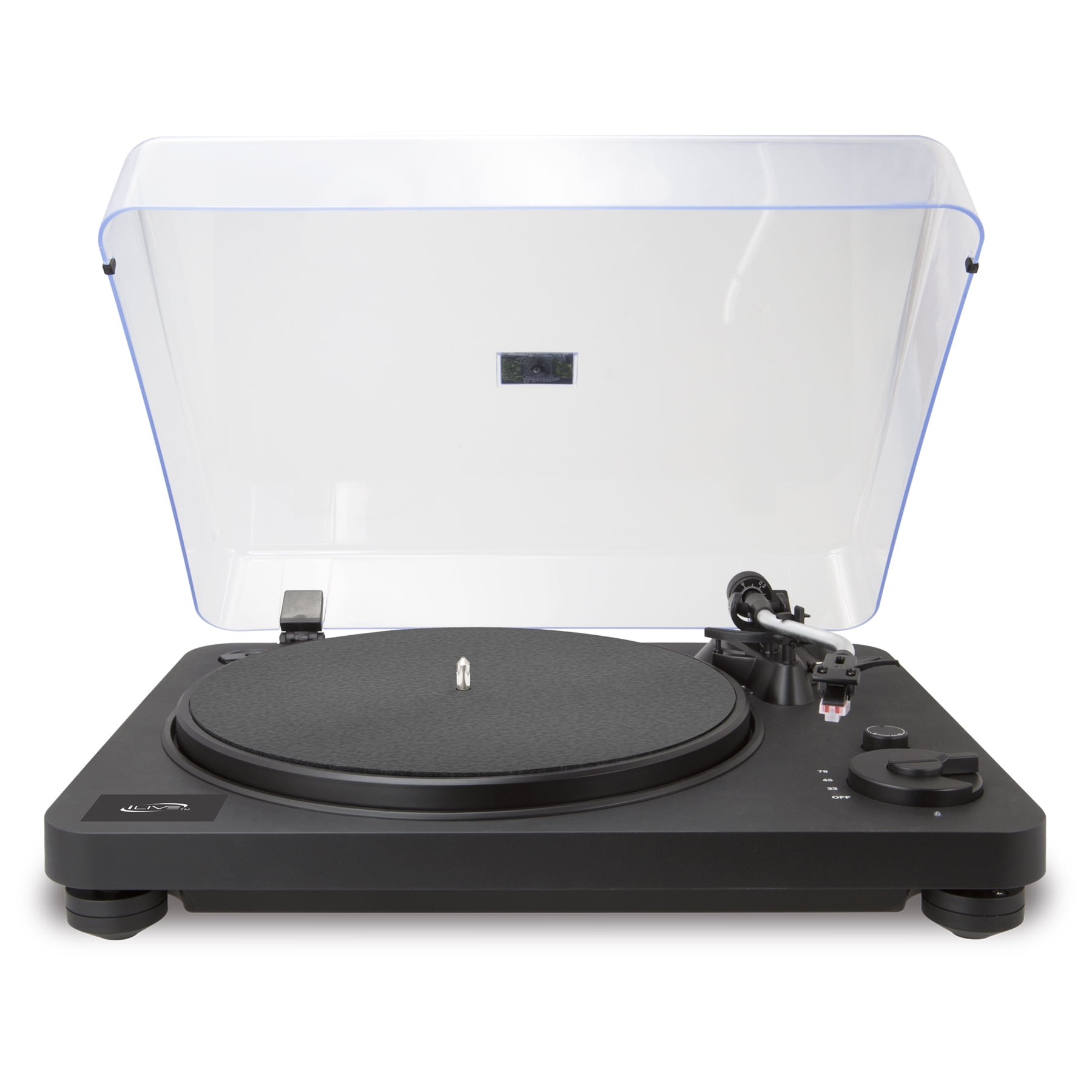 iLive Belt-Drive Turntable with Bluetooth Transmitter