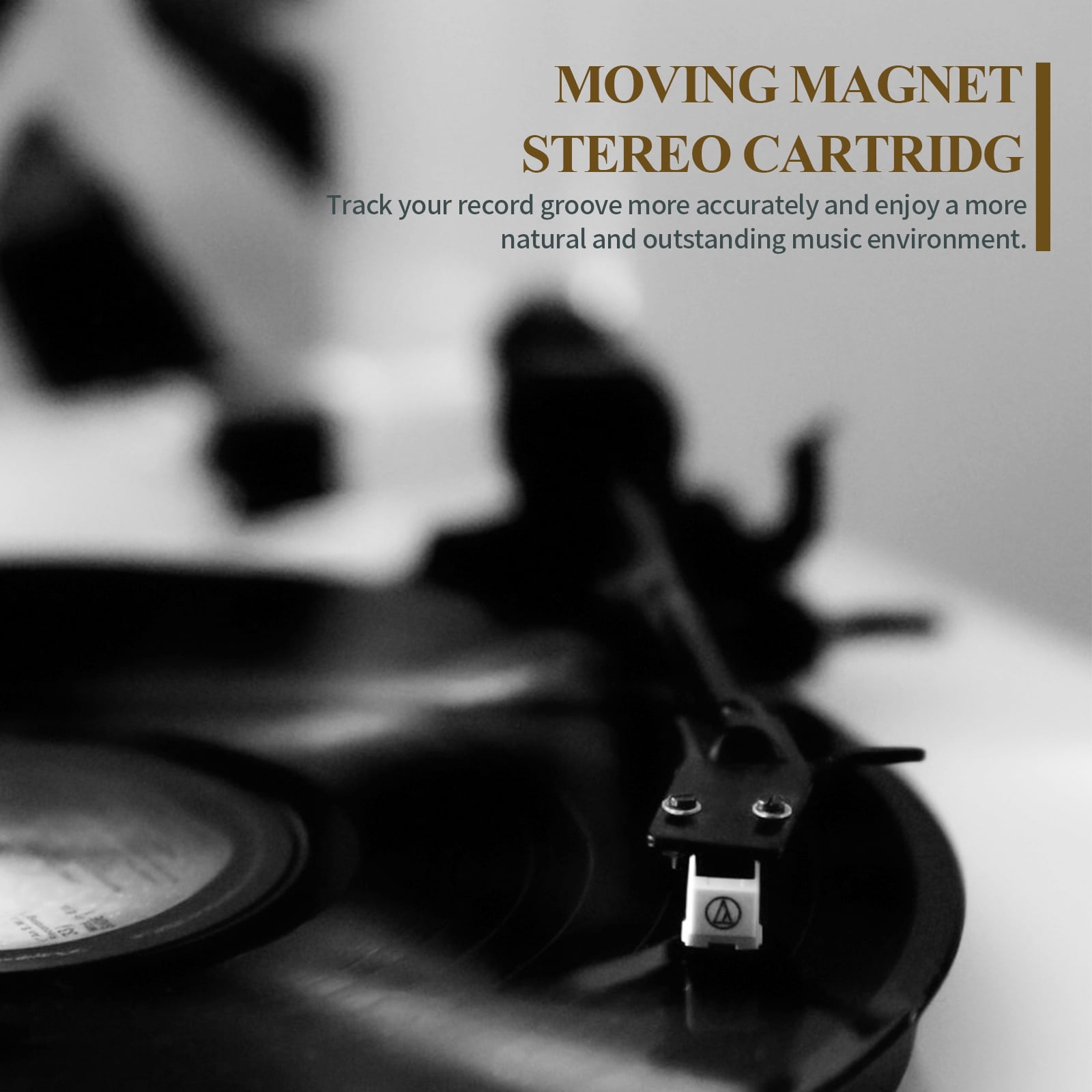 Wireless Belt Drive Turntable with Bluetooth Connectivity