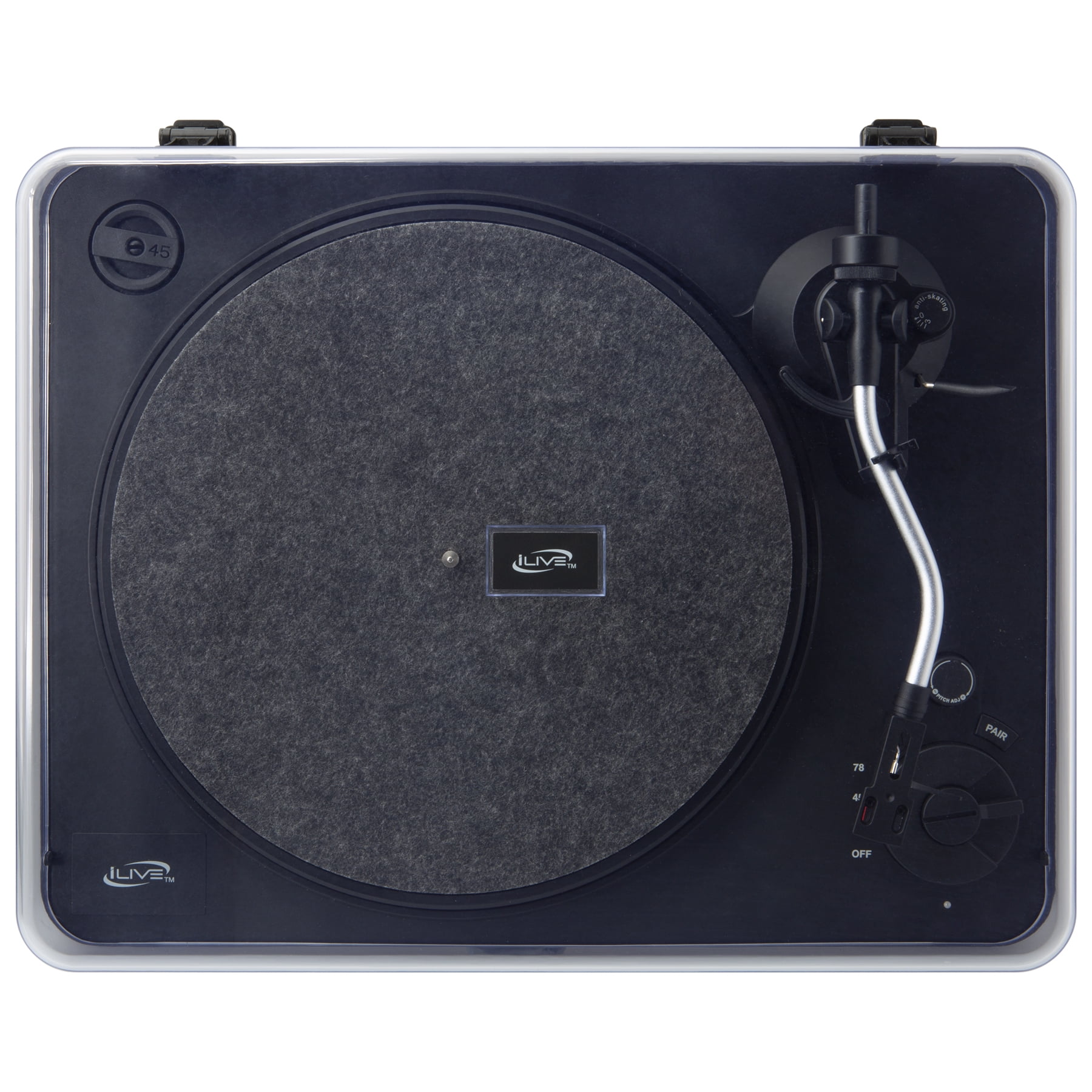 iLive Belt-Drive Turntable with Bluetooth Transmitter