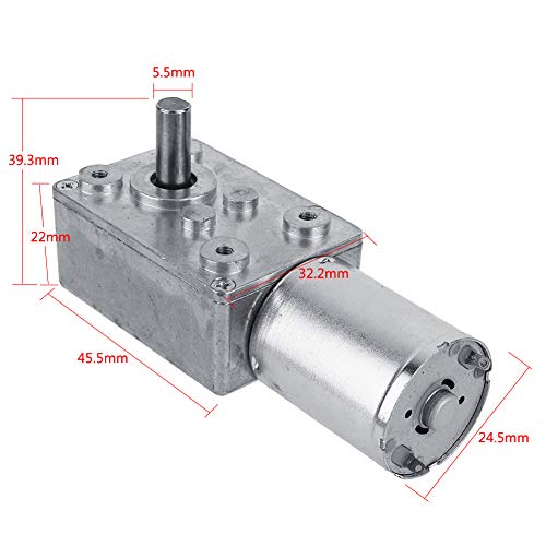 High torque reversible gear motor (40RPM)