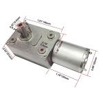 High Torque Worm Gear Motor for DJs