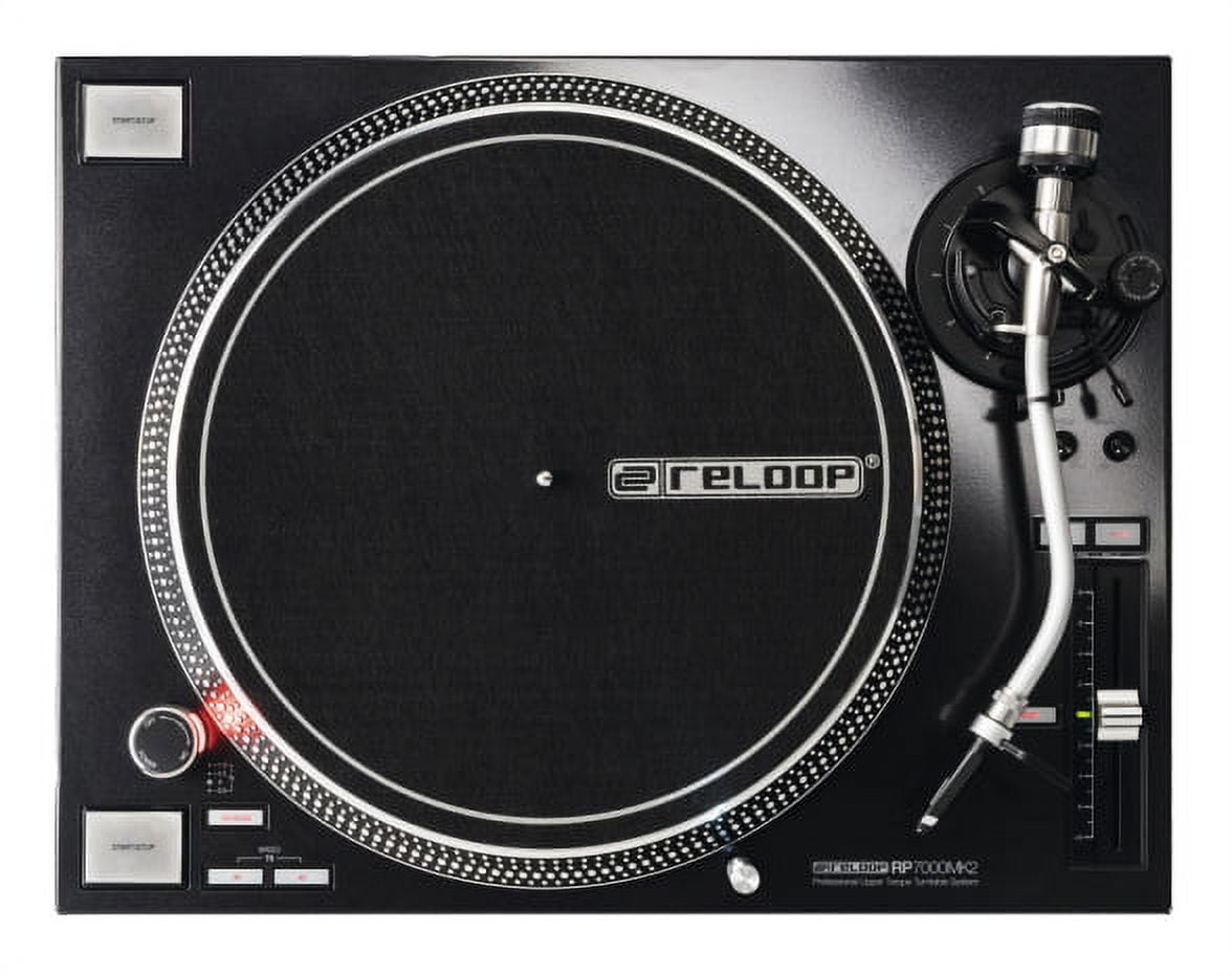 Reloop RP-7000 MK2 Turntable System, Black