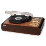 Jensen 3-Speed Turntable with Pitch Control & Cassette Player