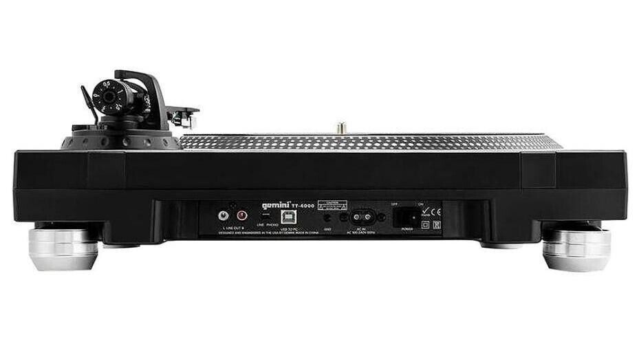 Gemini TT-4000 Turntable with USB and Software