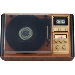Jensen 3-Speed Turntable with Pitch Control & Cassette Player