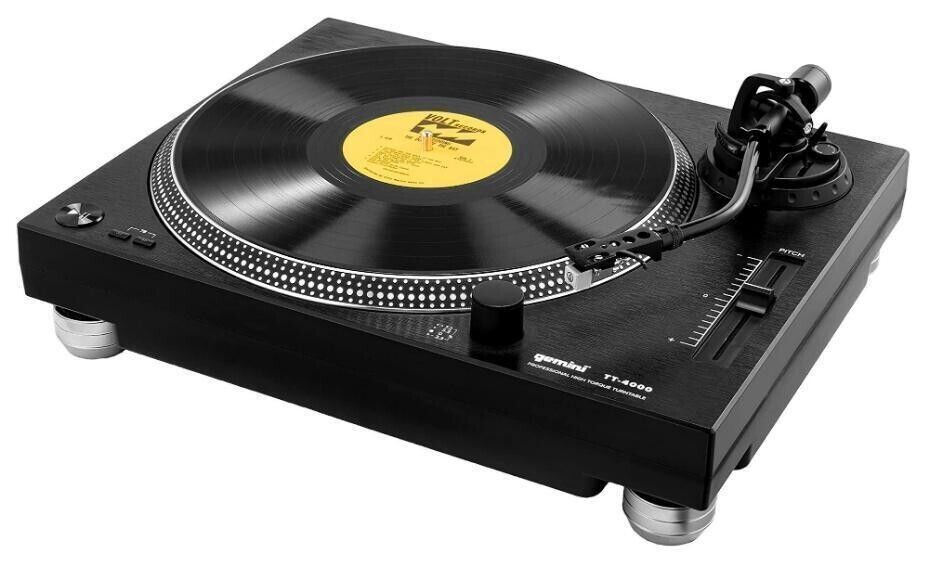 Gemini TT-4000 Turntable with USB and Software