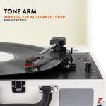 Fenton RP115D USB Vinyl Record Player with Speakers