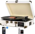 Multi-Function Suitcase Turntable with Bluetooth and FM