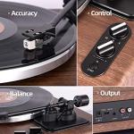 High-Fidelity Bluetooth Turntable with Speakers & Wireless Playback