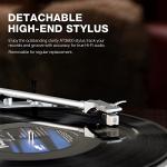 Wireless Belt-Drive Record Player with USB Recording