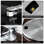 Wireless Belt-Drive Record Player with USB Recording