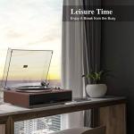 High-Fidelity Bluetooth Turntable with Speakers & Wireless Playback