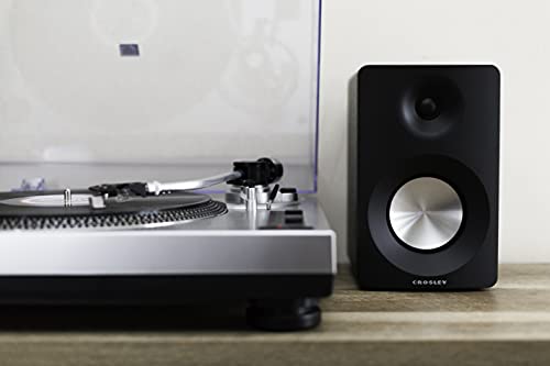 Crosley Belt-Drive Turntable Record Player, Silver