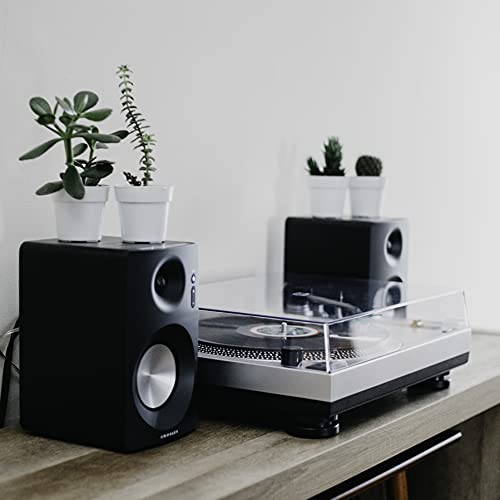 Crosley Belt-Drive Turntable Record Player, Silver
