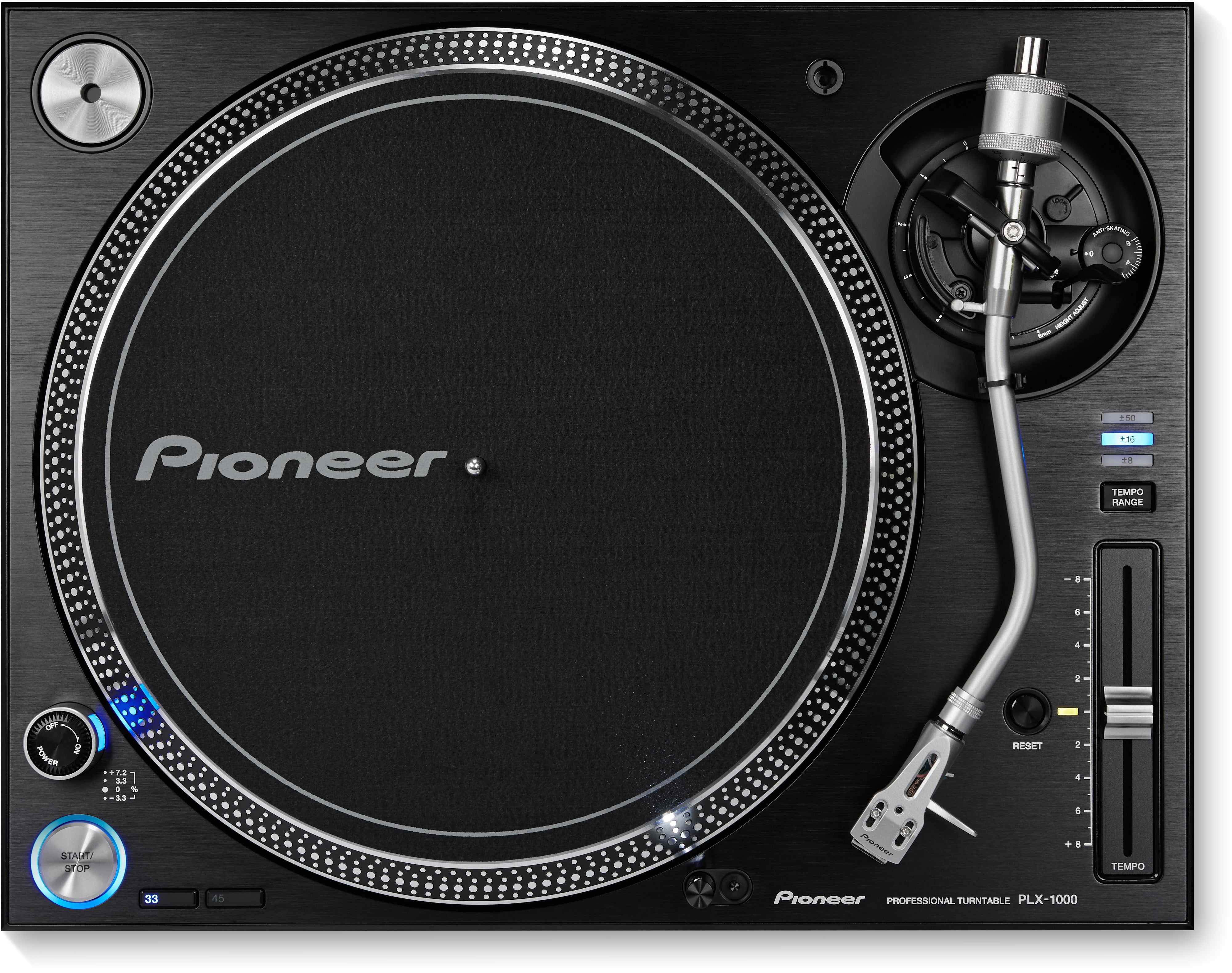 Pioneer PLX-1000 Professional DJ Turntable - Black