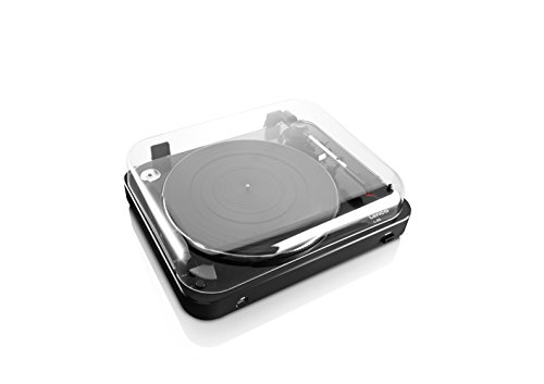 Lenco L-85 Black USB Turntable with MMC