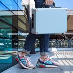 Bluetooth Portable Vinyl Turntable with Speakers