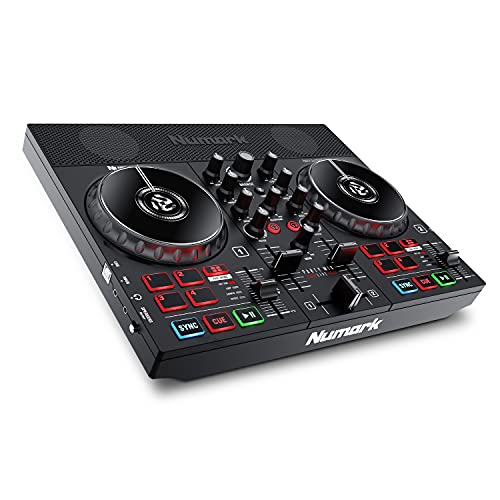 Numark Party Live DJ Set with Lights and Speakers