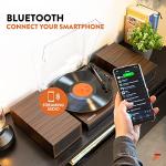 Fenton RP165D Vintage Bluetooth Turntable with Speakers