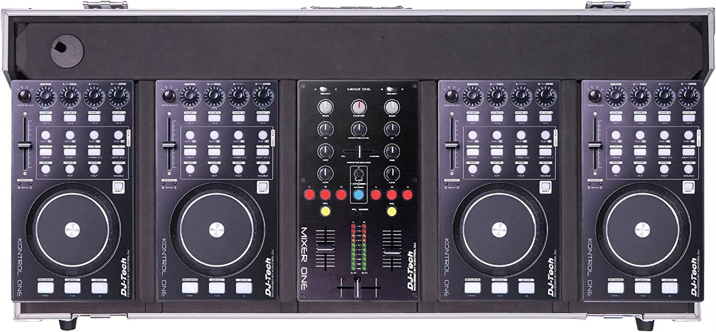 4-deck Midi Controller for Traktor Pro