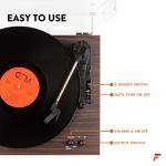 Fenton RP165D Vintage Bluetooth Turntable with Speakers