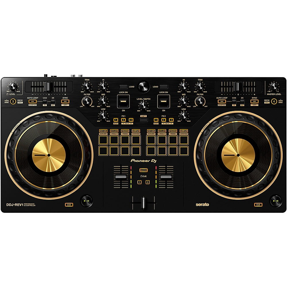 Limited-Edition Gold Pioneer DJ Controller