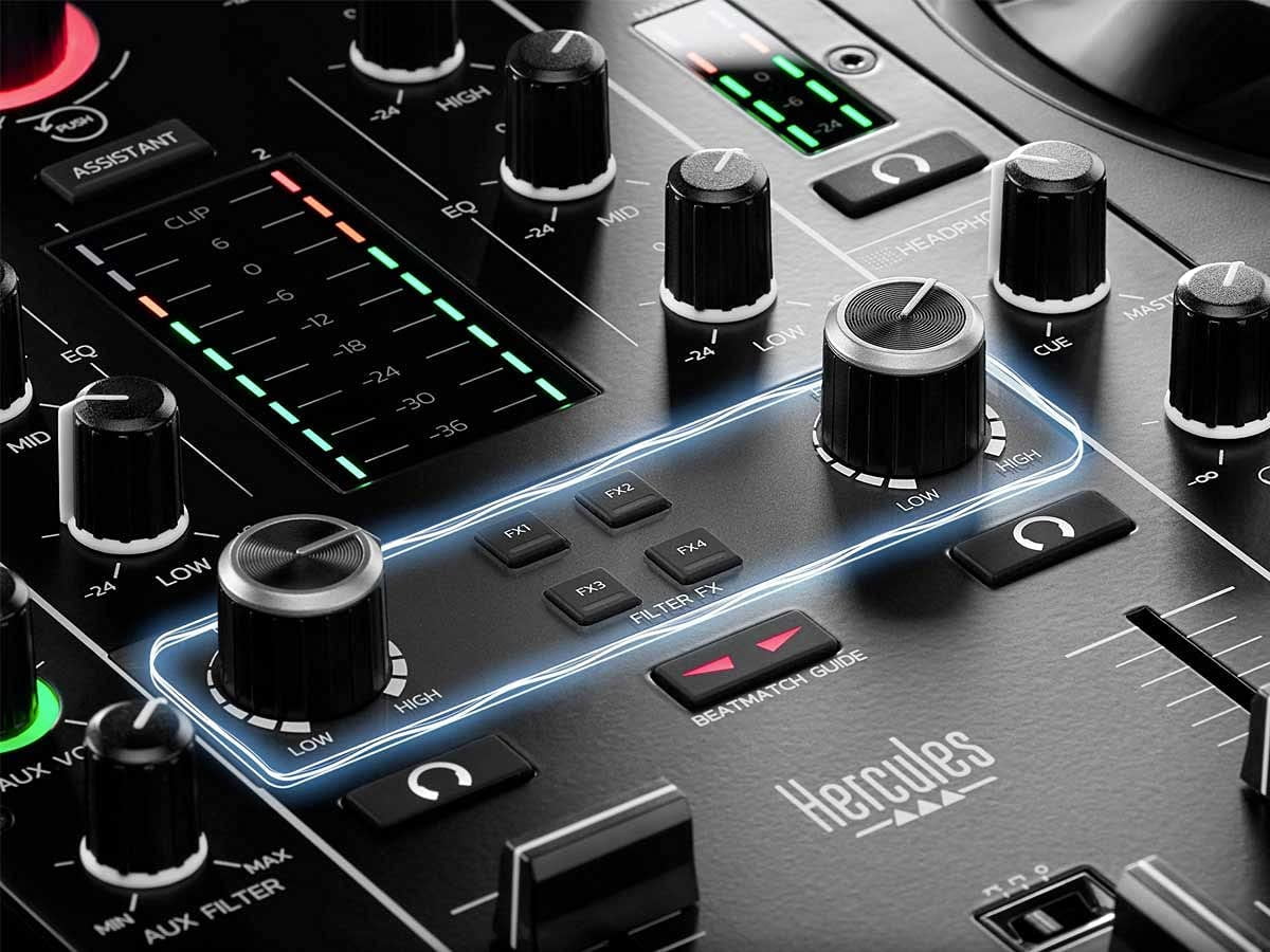 Hercules DJControl Inpulse 500: 2-deck USB DJ controller