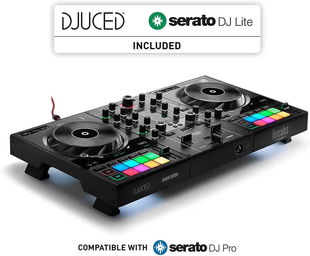 Hercules DJControl Inpulse 500: 2-deck USB DJ controller
