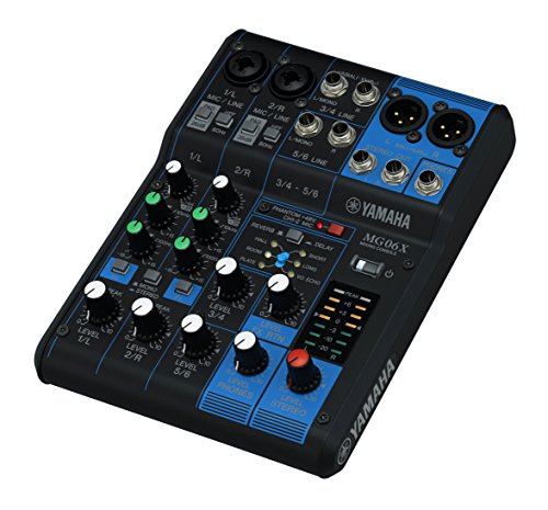 Yamaha MG06X Compact Mixer with Digital Effects