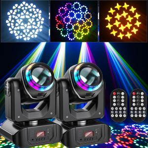 RGBW DJ Party Lights with Gobo & Prism