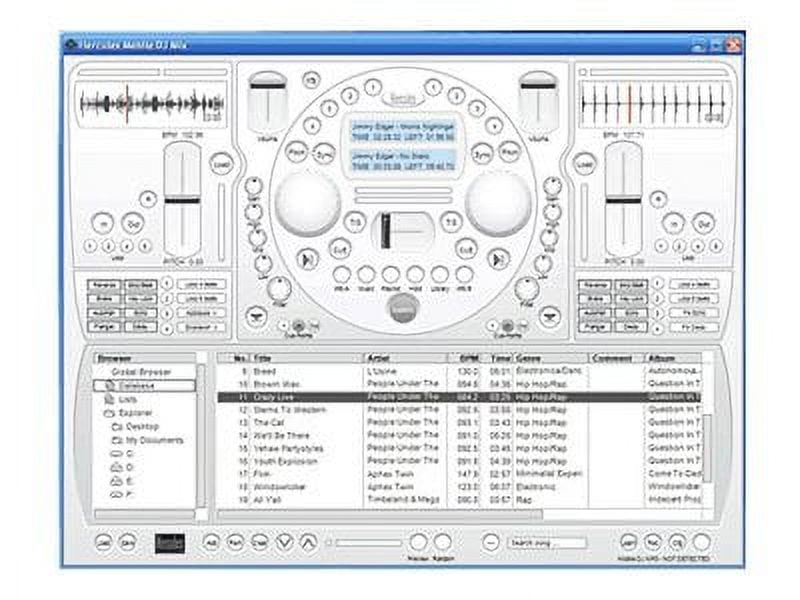 Hercules MP3 DJ Controller - 2 Channels