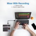 Professional 6 Channel Digital DJ Mixer