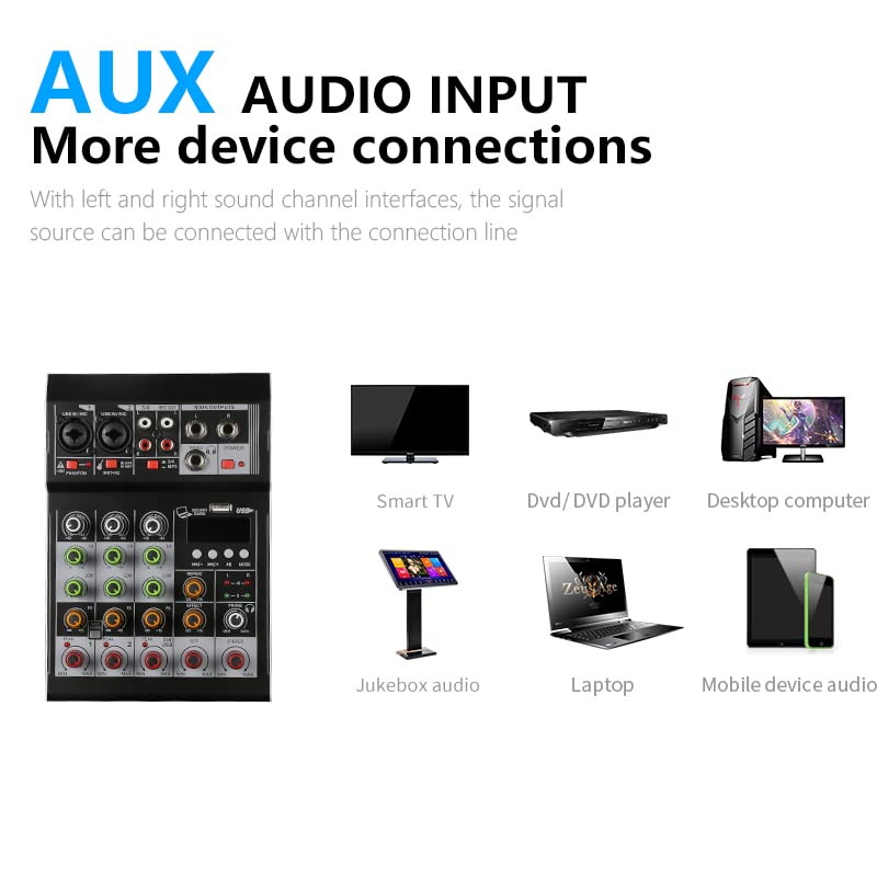 4-channel DJ controller with USB/BT effects and record