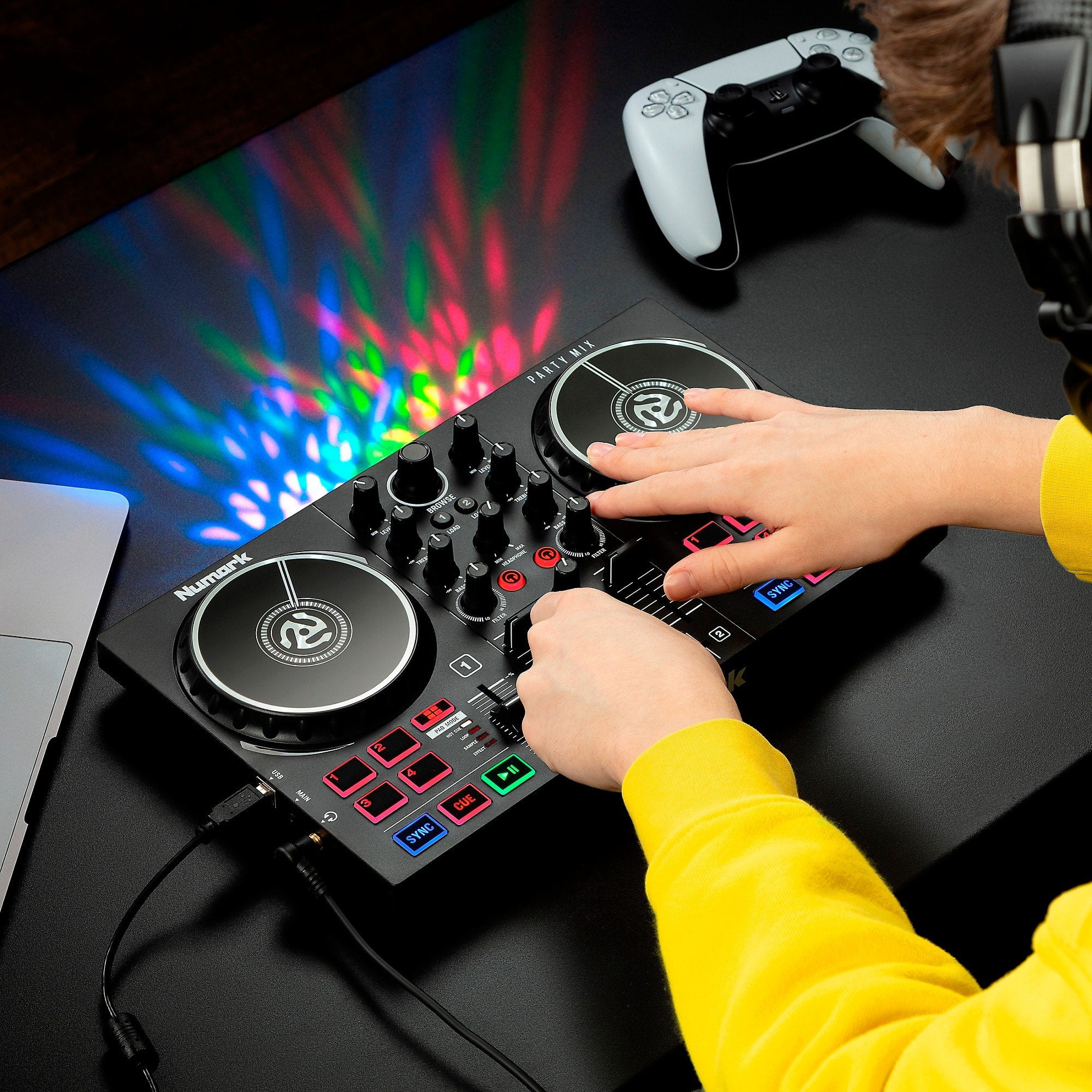 Numark Party Mix II - DJ Controller with Lights