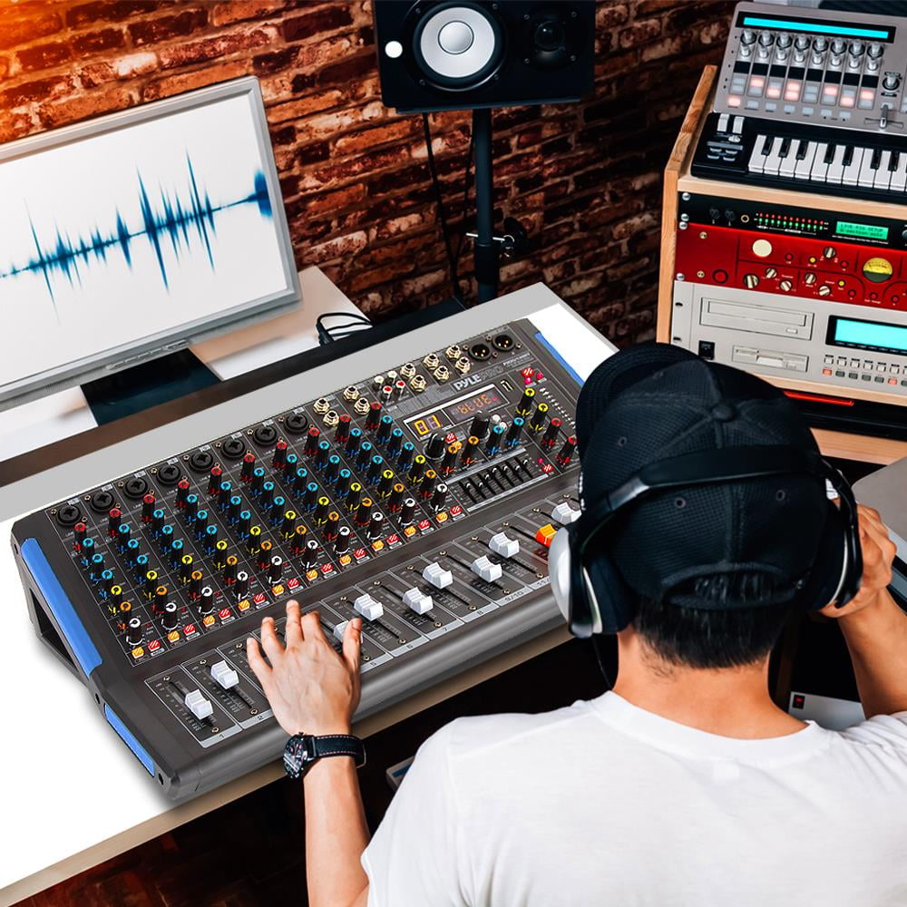 Pyle 6 Channel Bluetooth DJ Mixer System