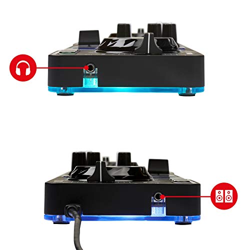 Portable USB DJ Controller with 8 Pads