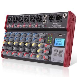 Professional 8-Channel Wireless DJ Mixer