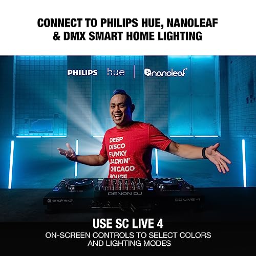 Denon DJ SC LIVE 4 Controller with Wi-Fi
