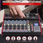 Unleash Your Sound: Pyle Wireless Bluetooth DJ Audio Mixer - 8-Channel Powerhouse